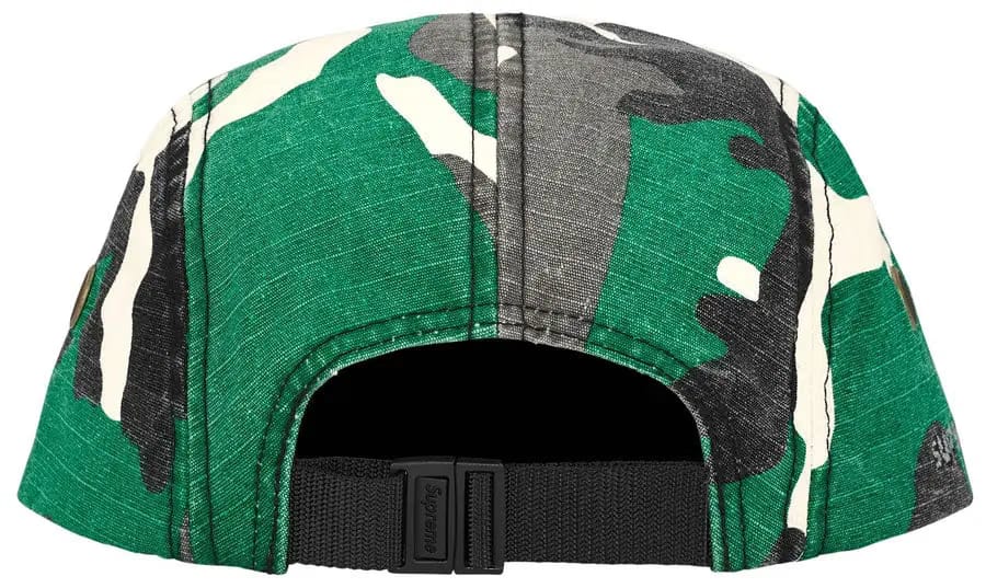 Supreme Military Camp Cap 'Green Camo' FW25