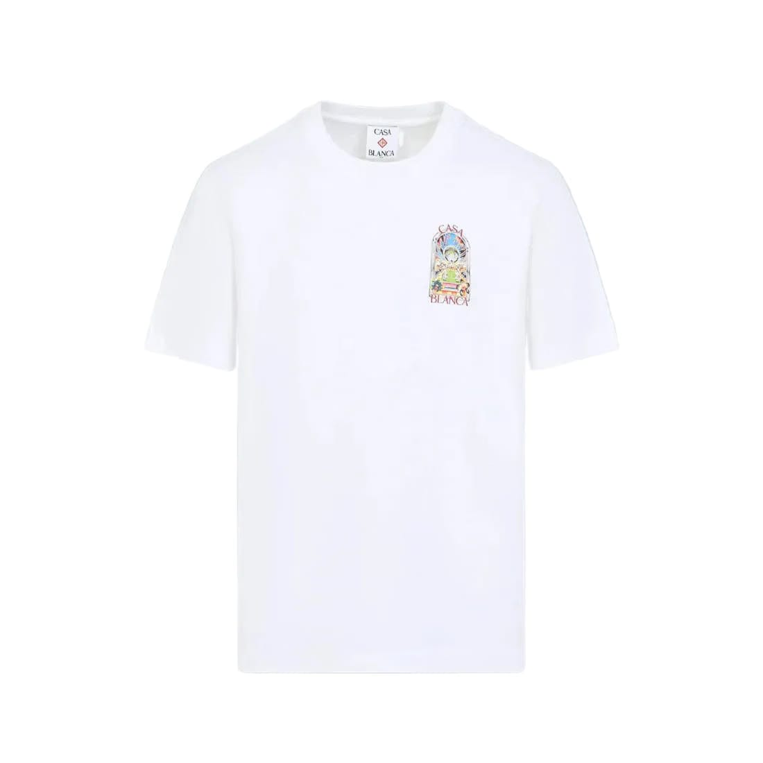 Casablanca Tennis Landscape Classic Tee 'White'