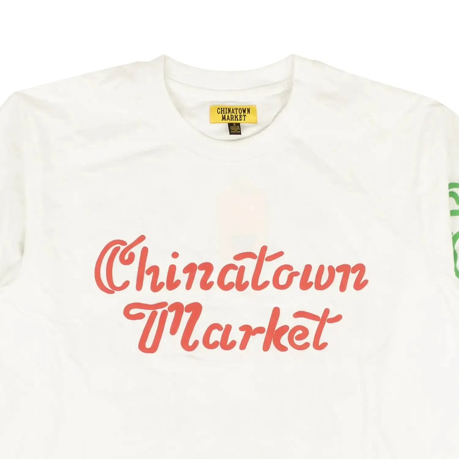 Chinatown Market Palm Tree Long Sleeve Shirt 'White'