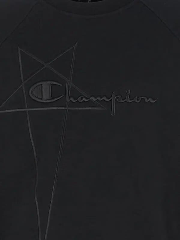 Rick Owens x Champion Vega Sweatshirt Felpa 'Black'