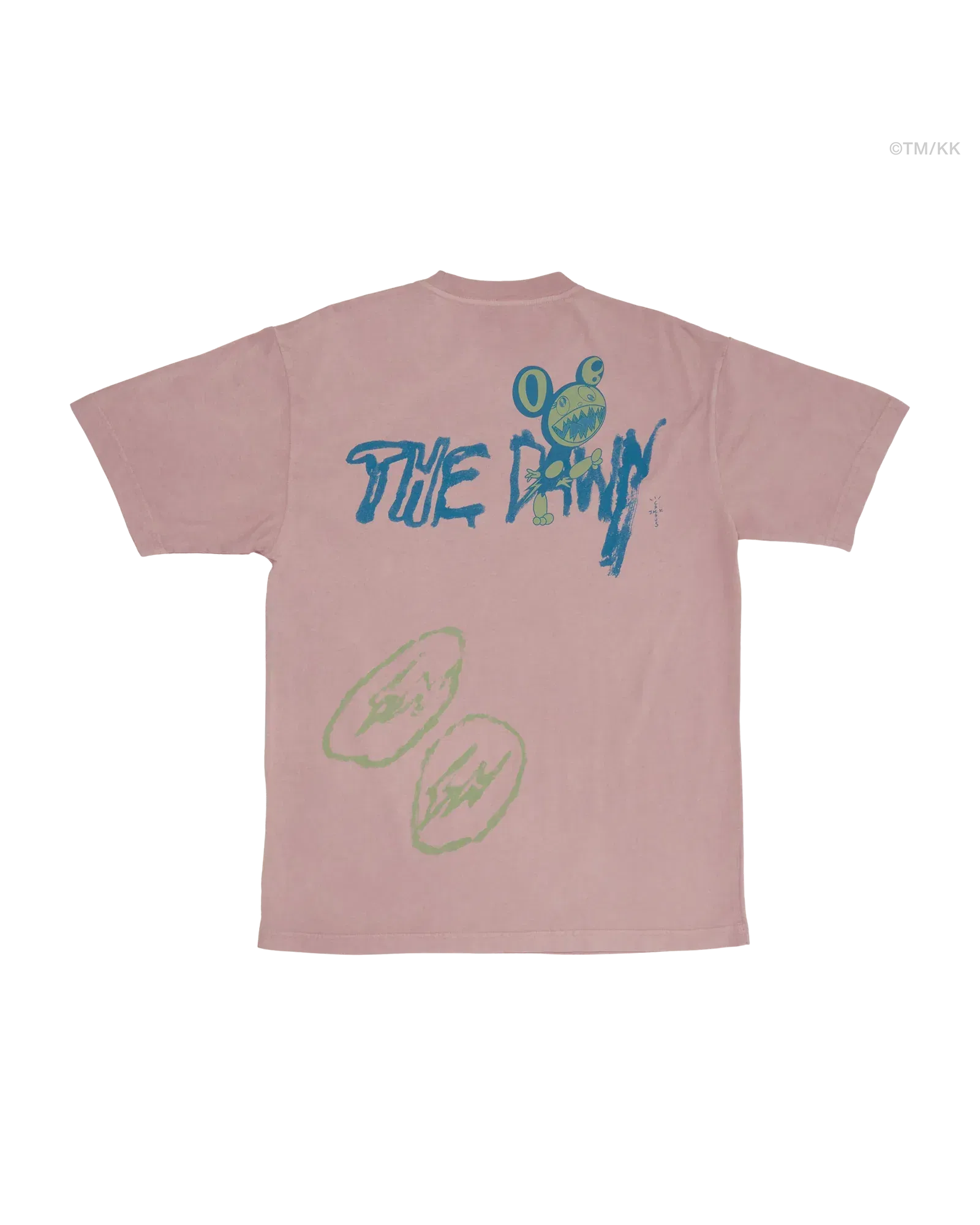Travis Scott Cactus Jack x Fragment x Takashi Murakami The Dawn Tee 'Pink'