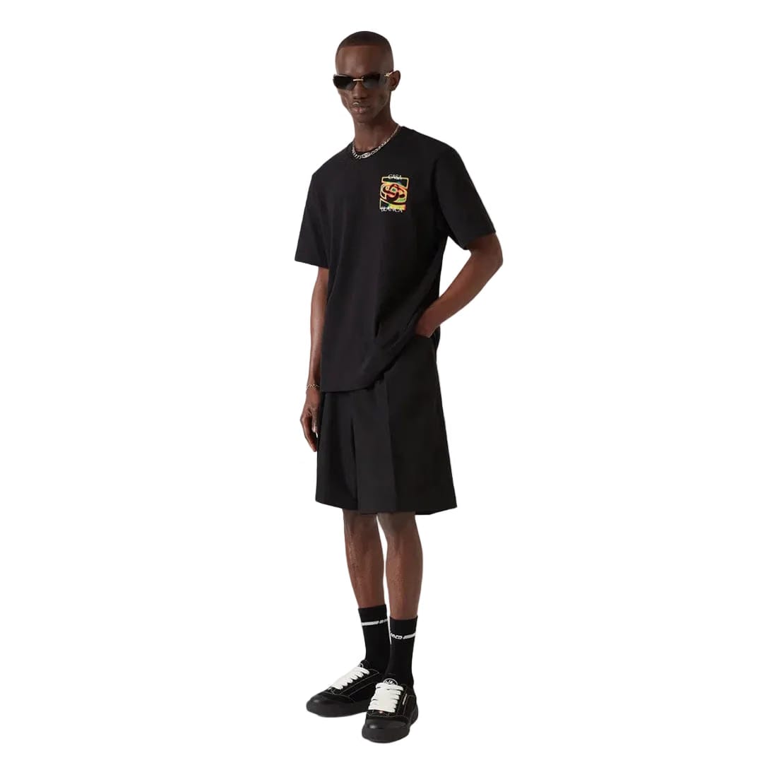 Casablanca Heat Map Classic Tee 'Black'