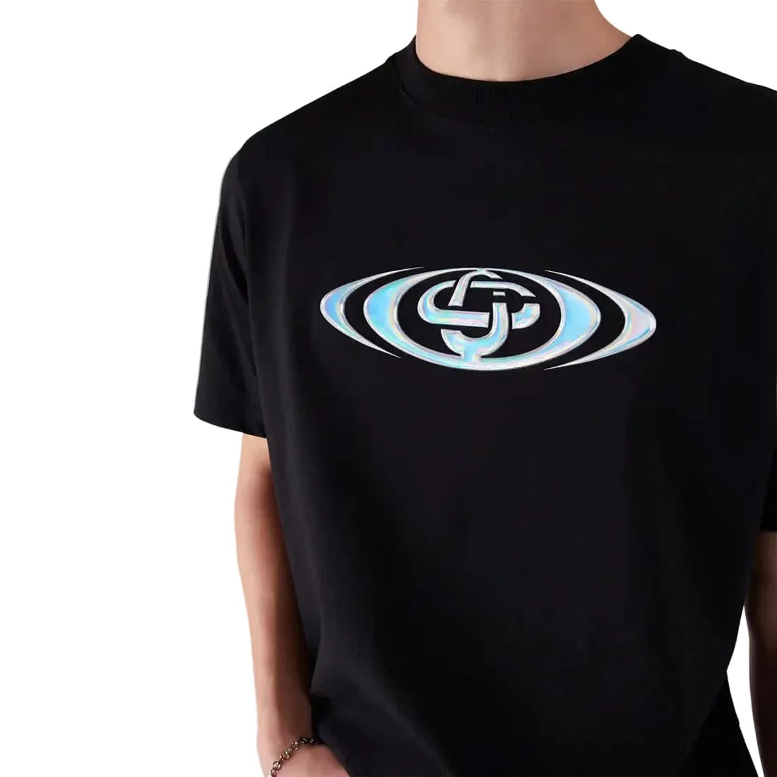 Casablanca Warped Logo Classic Tee 'Black'
