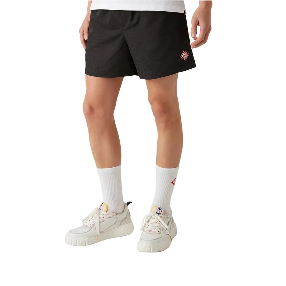 Casablanca Jacquard Swim Shorts 'Black'