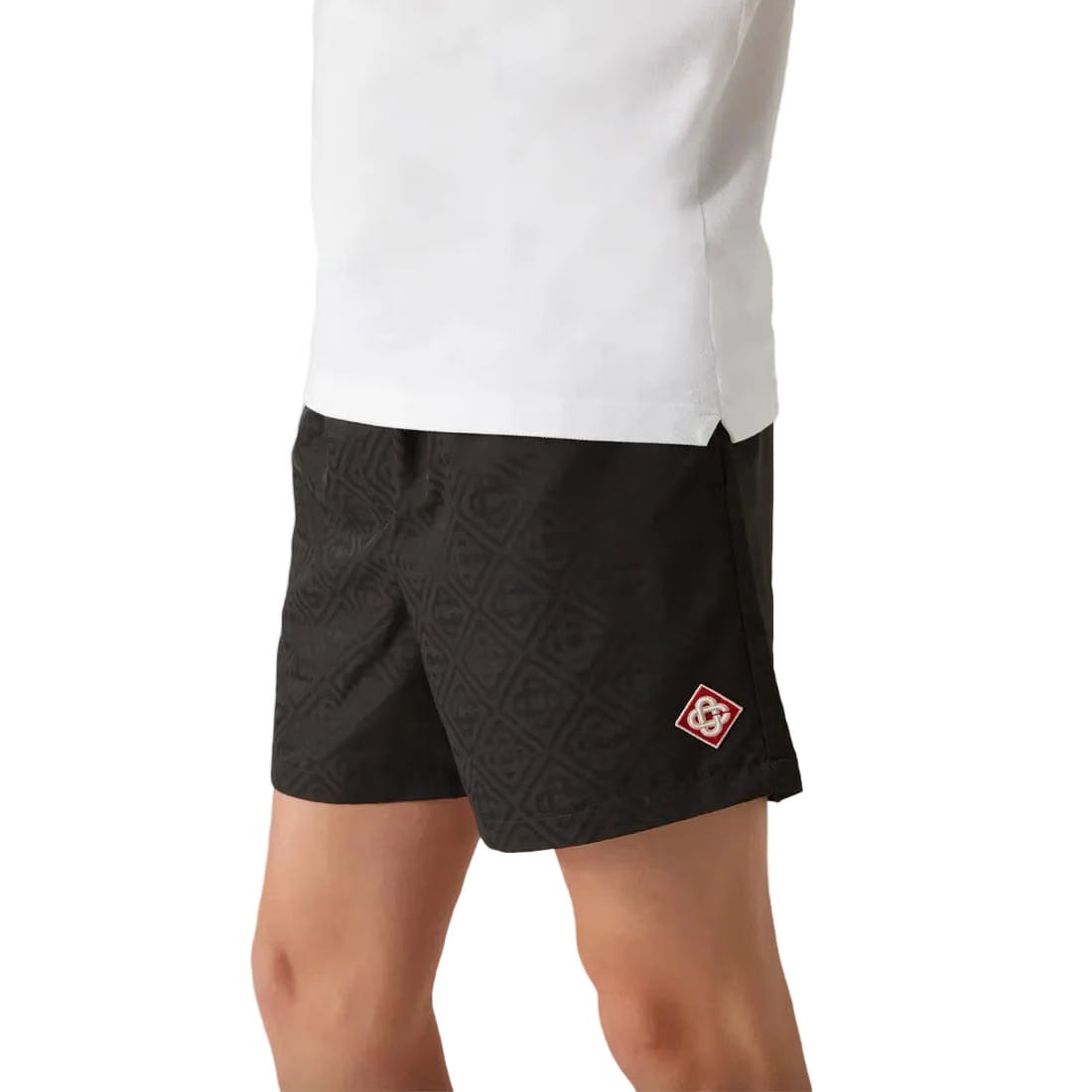 Casablanca Jacquard Swim Shorts 'Black'