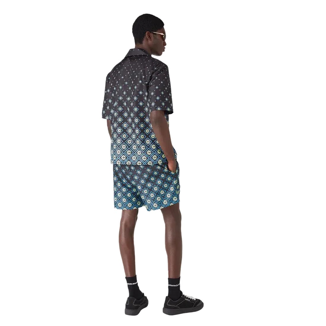 Casablanca Monogram Swim Shirt 'Black'
