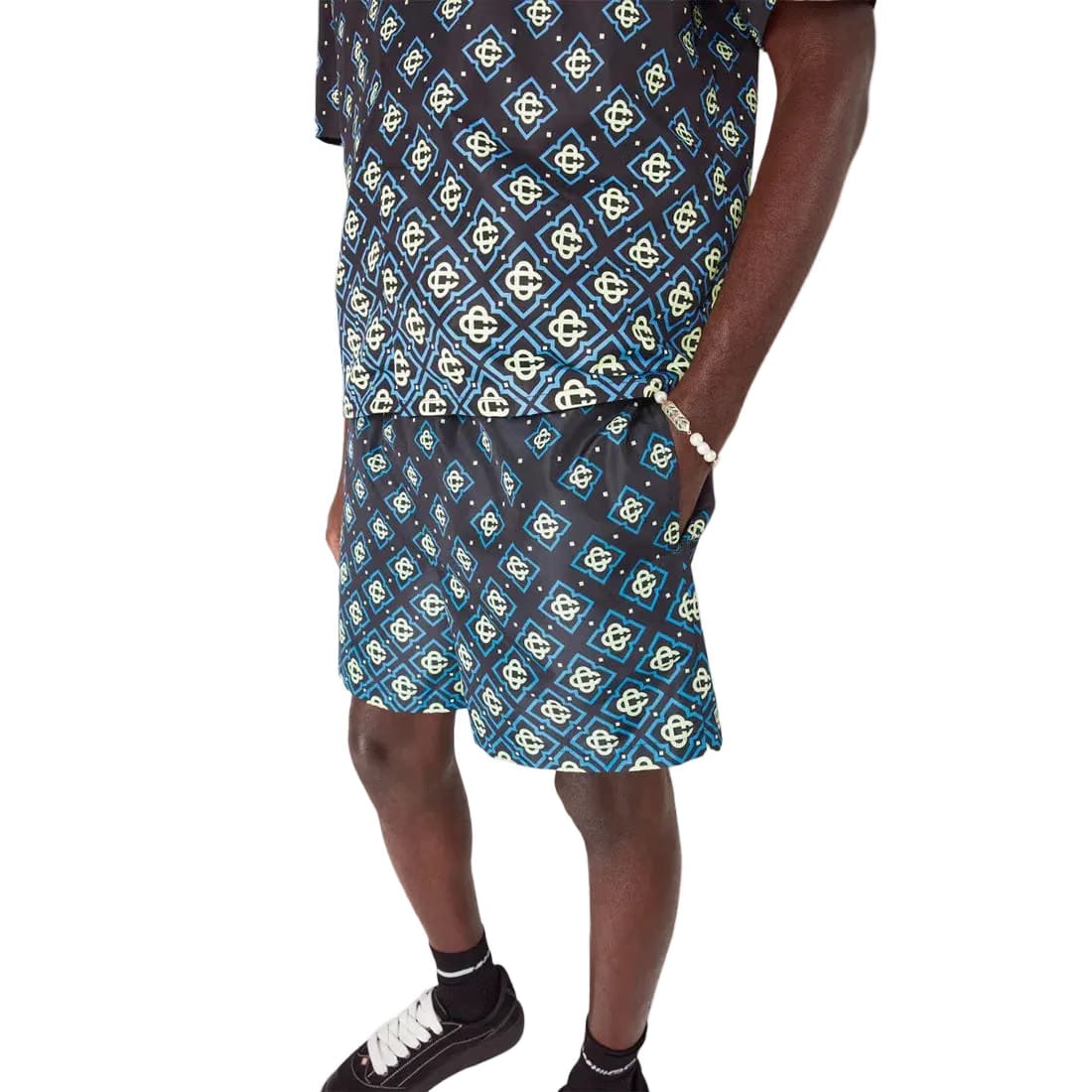 Casablanca Monogram Swim Shorts 'Black'