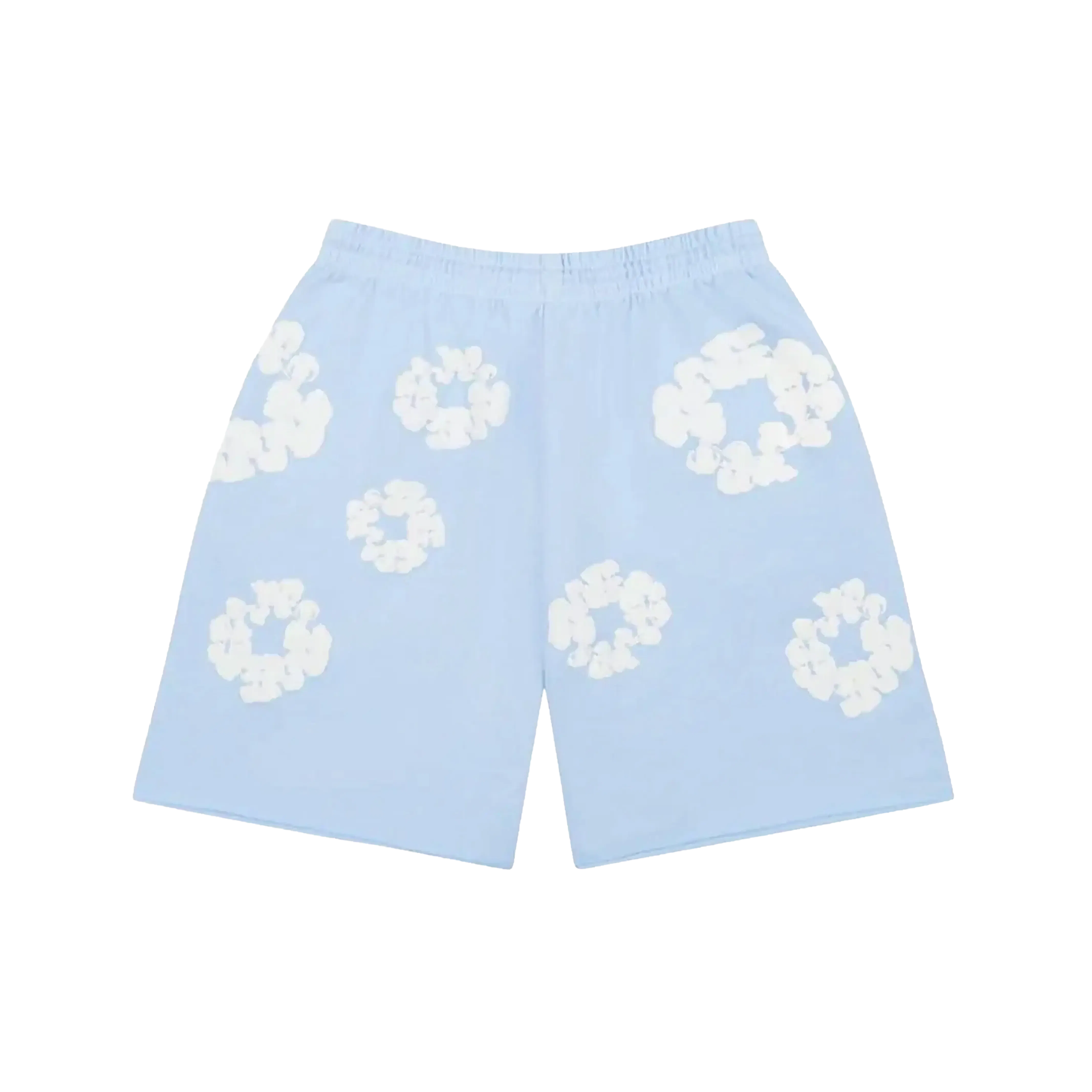 Denim Tears The Cotton Wreath shorts Powder Blue