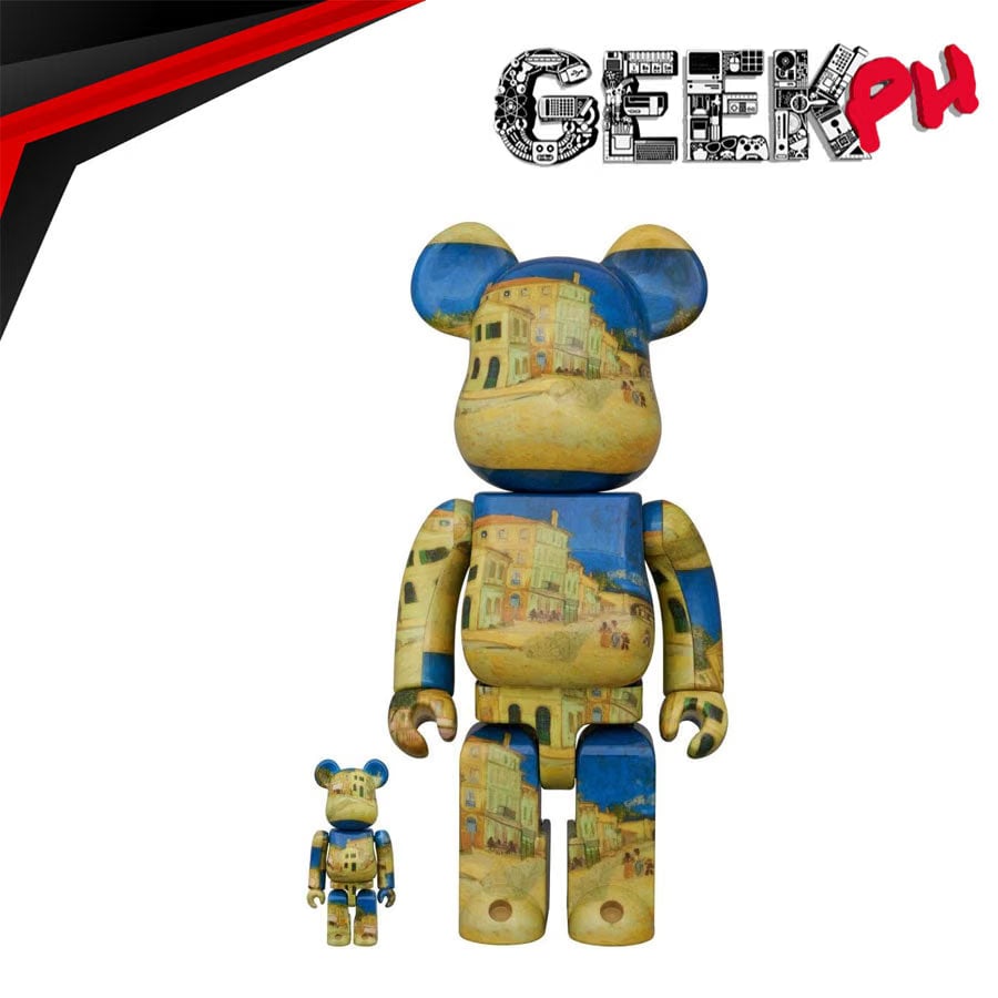 Medicom BE@RBRICK Van Gogh The Yellow House The Street 100% and 400% sold by Geek PH