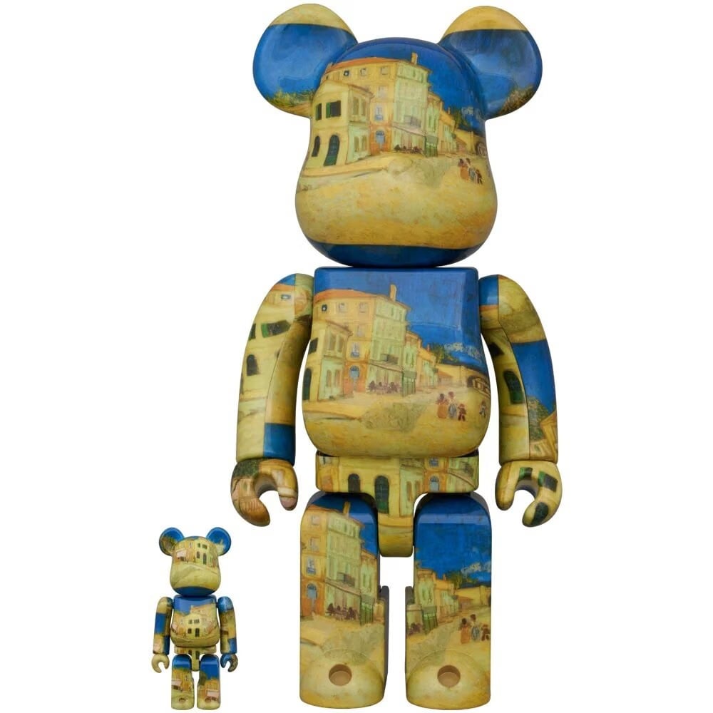 Medicom BE@RBRICK Van Gogh The Yellow House The Street 100% and 400% sold by Geek PH