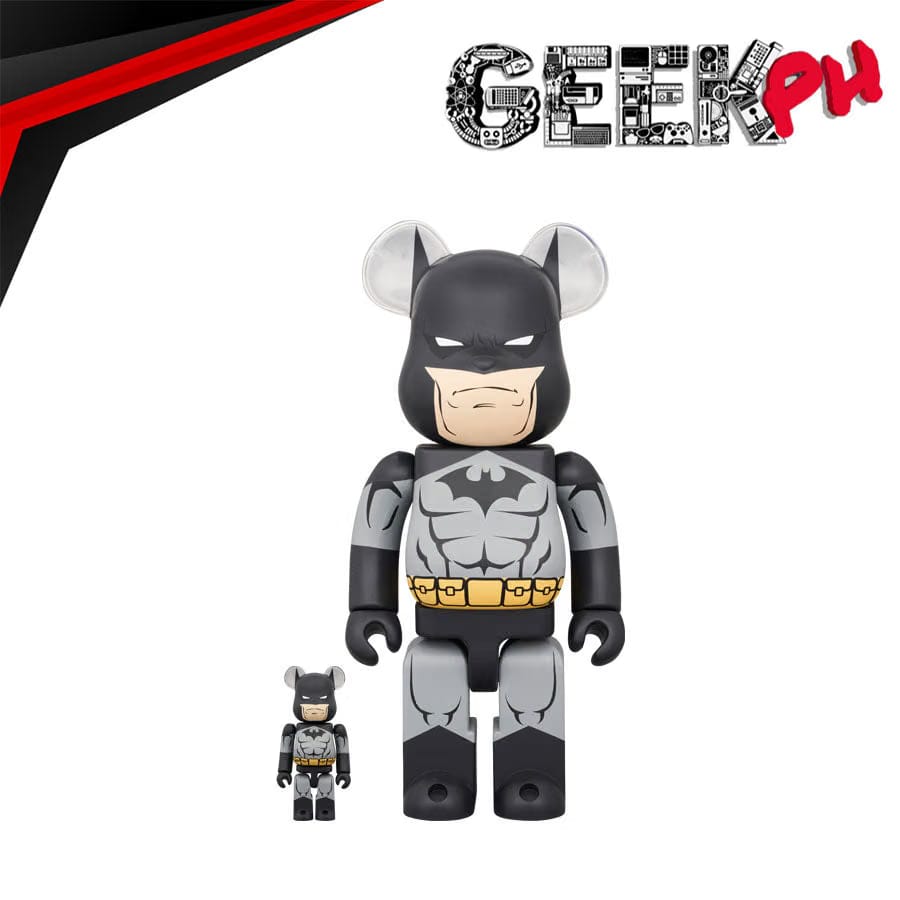 Medicom Toy BE@RBRICK BATMAN(BATMAN HUSH BLACK Ver.)100% & 400% sold by Geek PH
