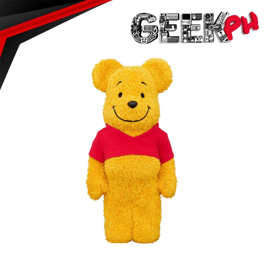 Medicom Toy BE@RBRICK Winnie the Pooh COSTUME Ver. (PILE FABRIC) 400% sold by Geek PH