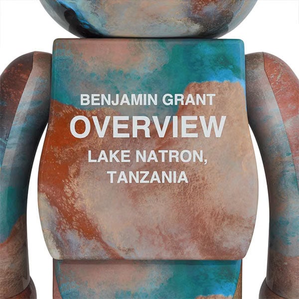 Medicom BE@RBRICK Benjamin Grant OVERVIEW LAKE NATRON 100% & 400% sold by Geek PH
