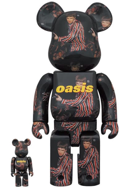 Medicom BE@RBRICK OASIS KNEBWORTH 1996 (Noel Gallagher) 100% & 400% sold by Geek PH Store