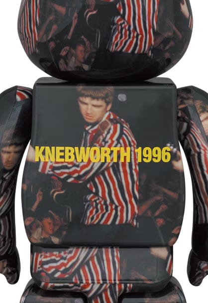 Medicom BE@RBRICK OASIS KNEBWORTH 1996 (Noel Gallagher) 100% & 400% sold by Geek PH Store