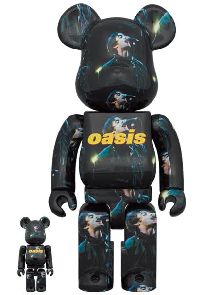 Medicom BE@RBRICK OASIS KNEBWORTH 1996 (Liam Gallagher) 100% & 400% sold by Geek PH Store