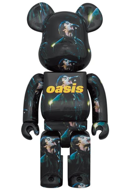 Medicom BE@RBRICK OASIS KNEBWORTH 1996 (Liam Gallagher) 100% & 400% sold by Geek PH Store