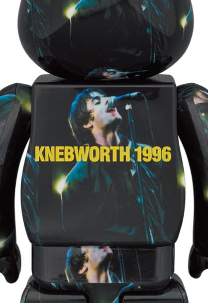 Medicom BE@RBRICK OASIS KNEBWORTH 1996 (Liam Gallagher) 100% & 400% sold by Geek PH Store