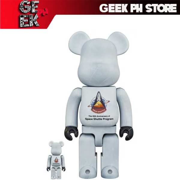 Medicom SPACE SHUTTLE BE@RBRICK 100% & 400% sold by Geek PH Store