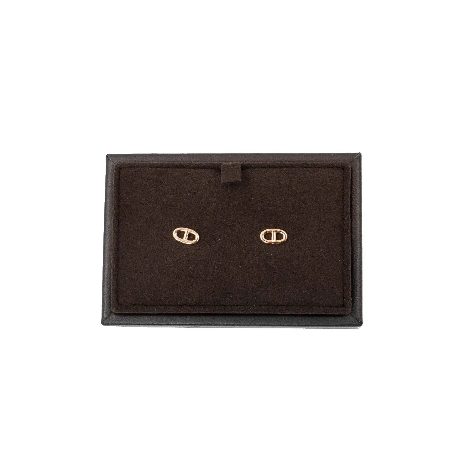 Hermès Farandole Very Small Earrings 18K Rose Gold Classic Studs