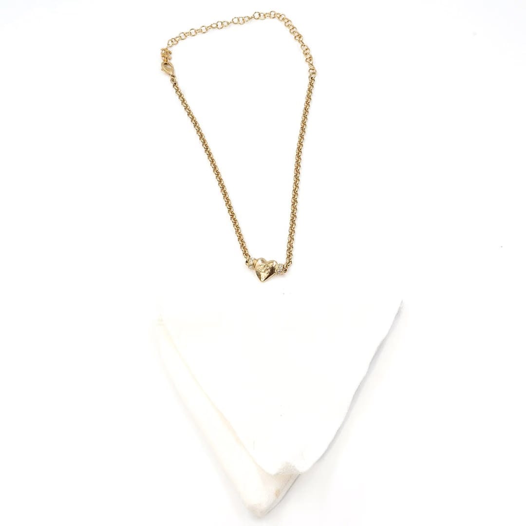 Chanel Heart Pendant Necklace