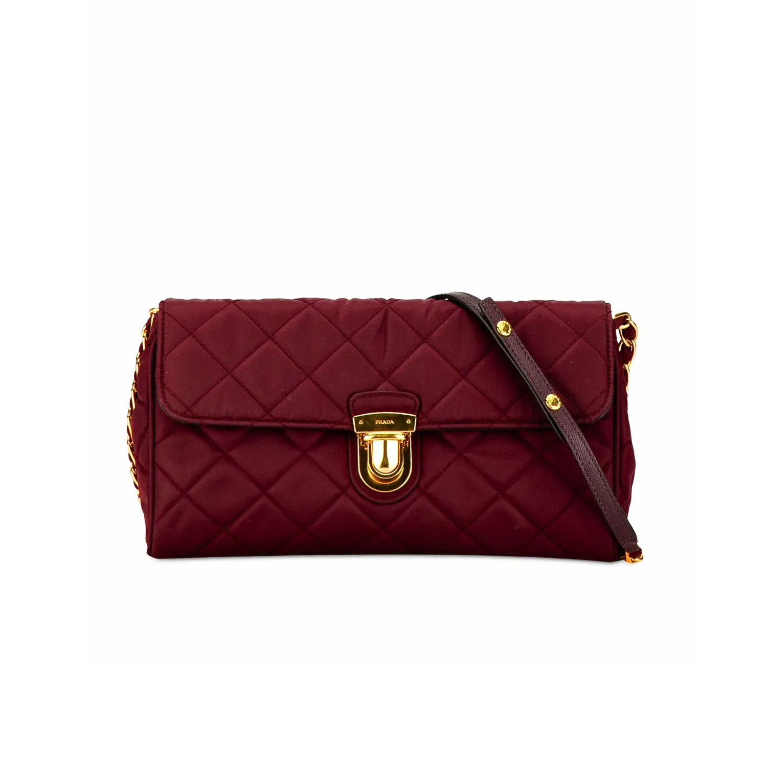 Prada Tessuto Impuntu Crossbody Bag