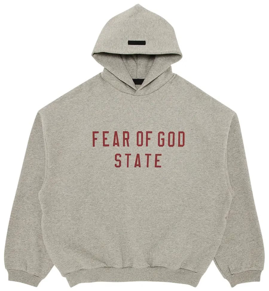 Fear of God Essentials Essentials Fleece II Pullover Hoodie 'Dark Heather'