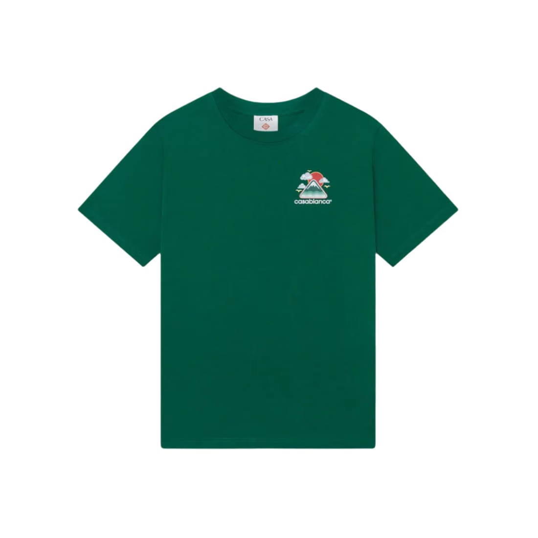 Casablanca Montagne Ondulee Printed Tee 'Green'