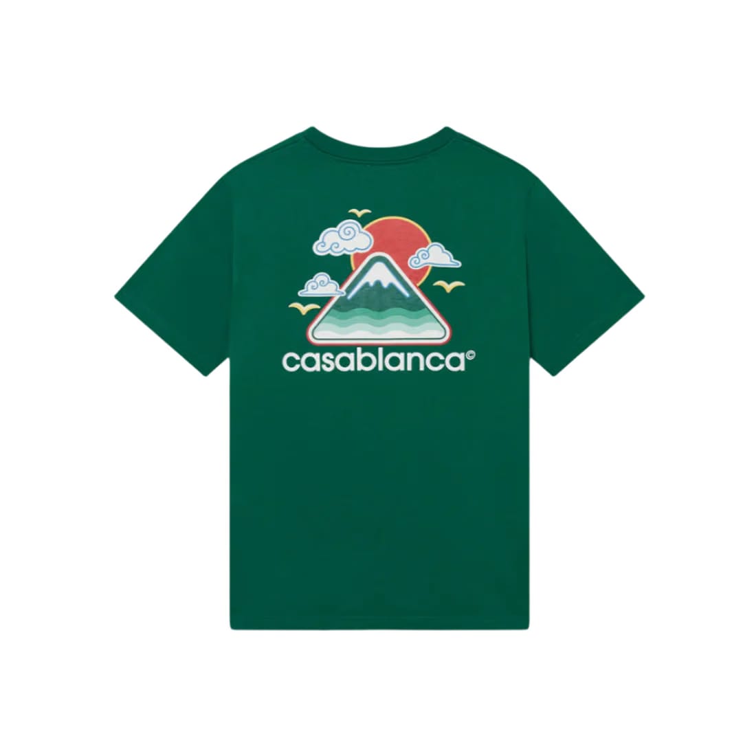 Casablanca Montagne Ondulee Printed Tee 'Green'