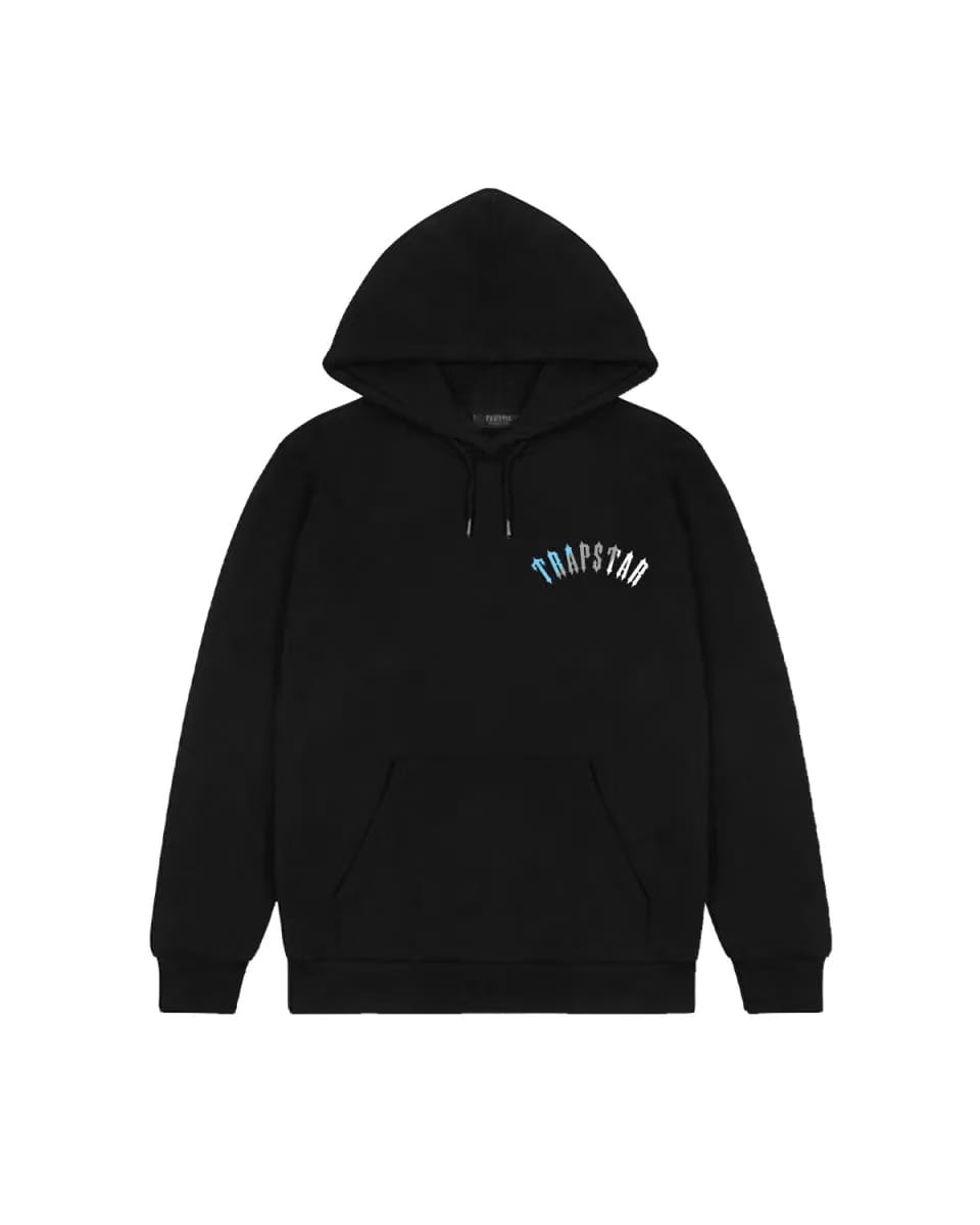 Trapstar Irongate Arch Its A Secret Hoodie 'Black Teal'