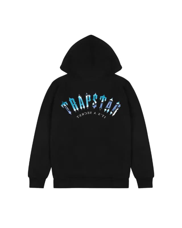 Trapstar Irongate Arch Its A Secret Hoodie 'Black Teal'