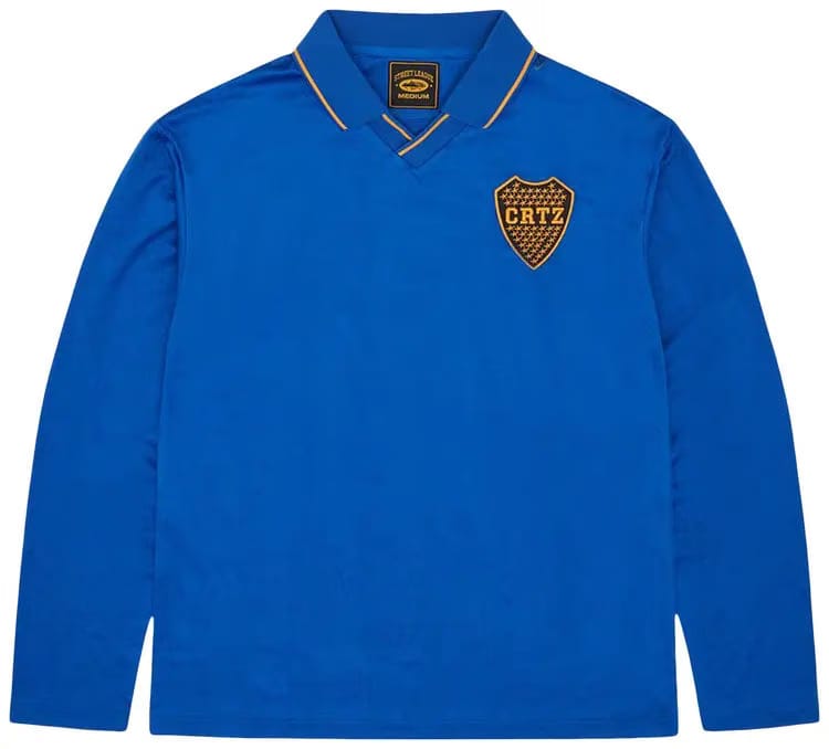 Corteiz Boca Senior Long Sleeve Jersey 'Royal'