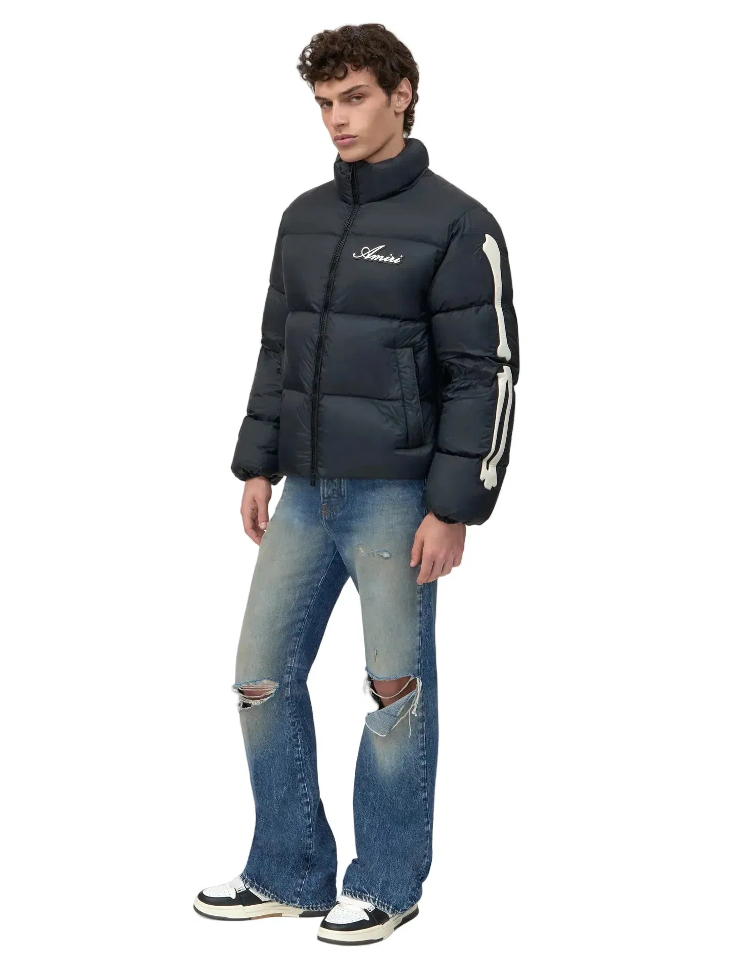 Amiri Bones Down Puffer Jacket 'Black'