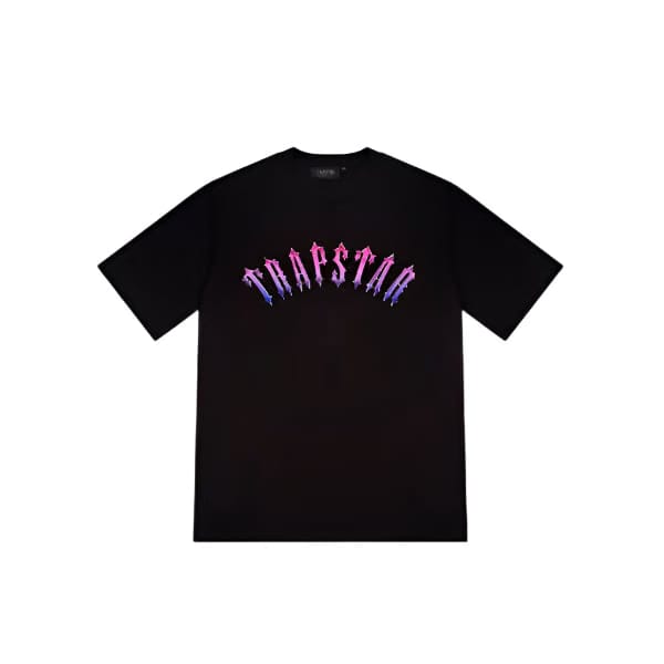 Trapstar Liquid Arch Edition Tee 'Black Black'