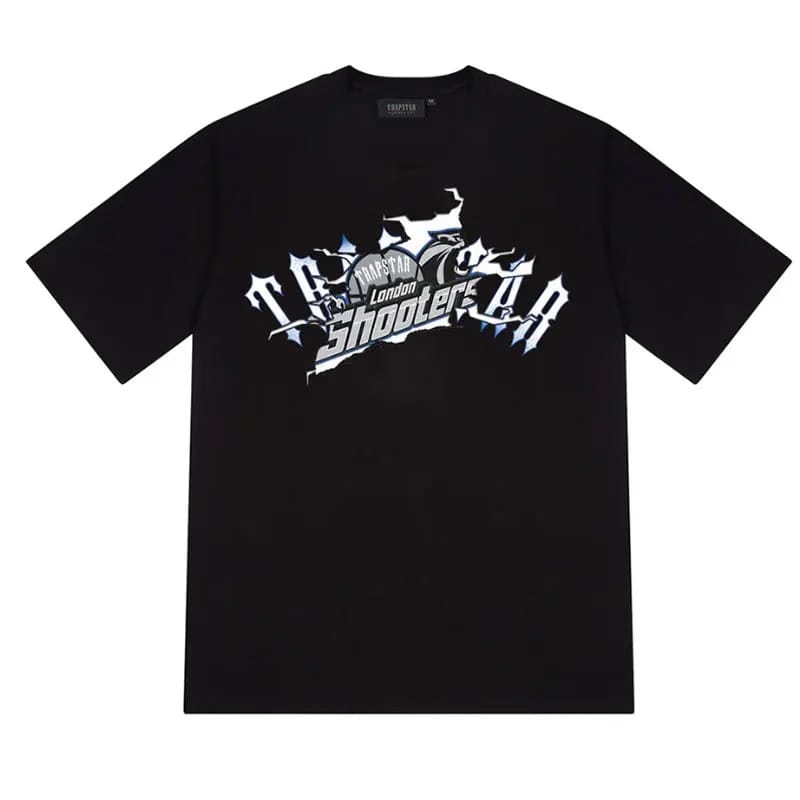 Trapstar Shooters Breakthrough Tee 'Black Black'