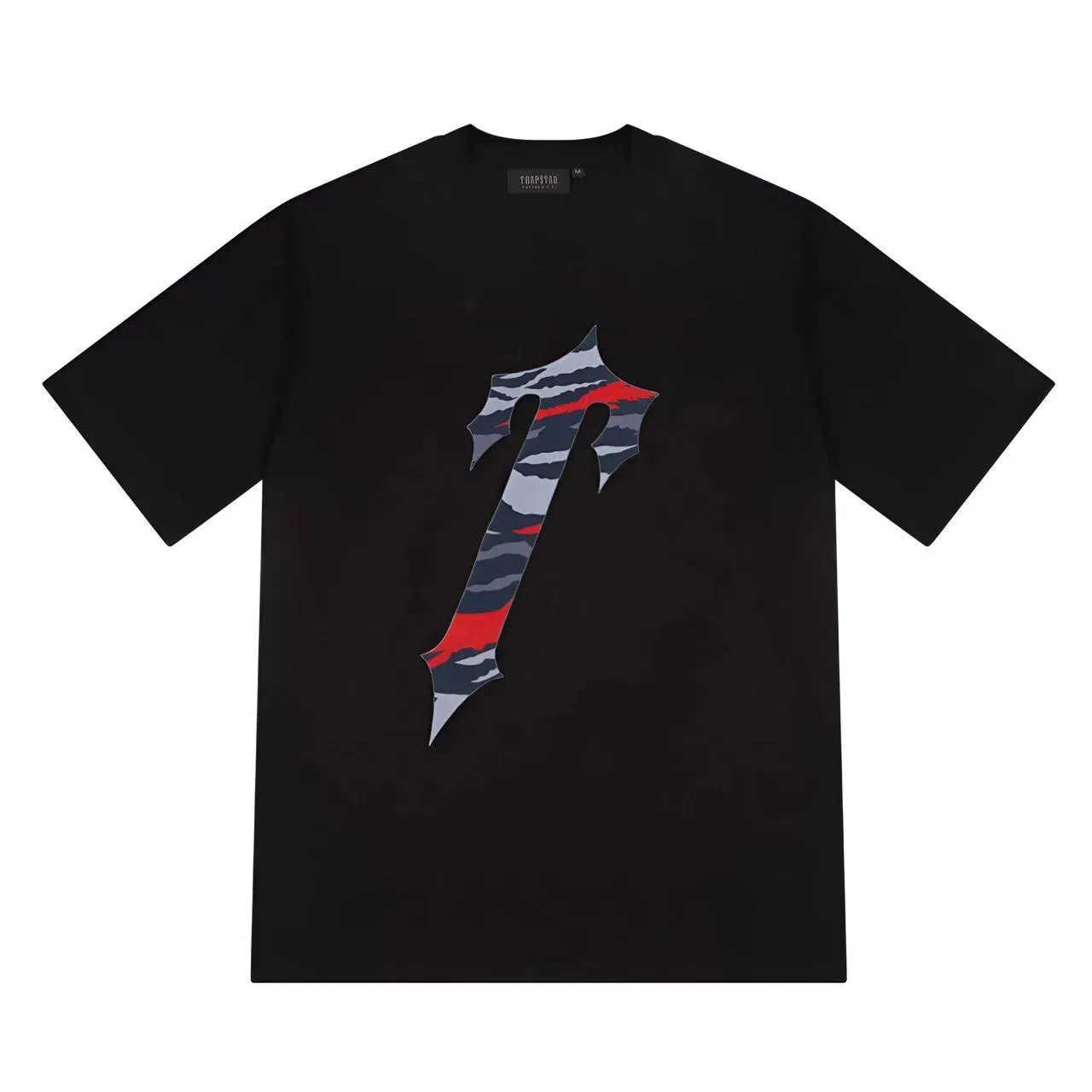 Trapstar Decoded All Terrain Tee 'Black Red Camo'