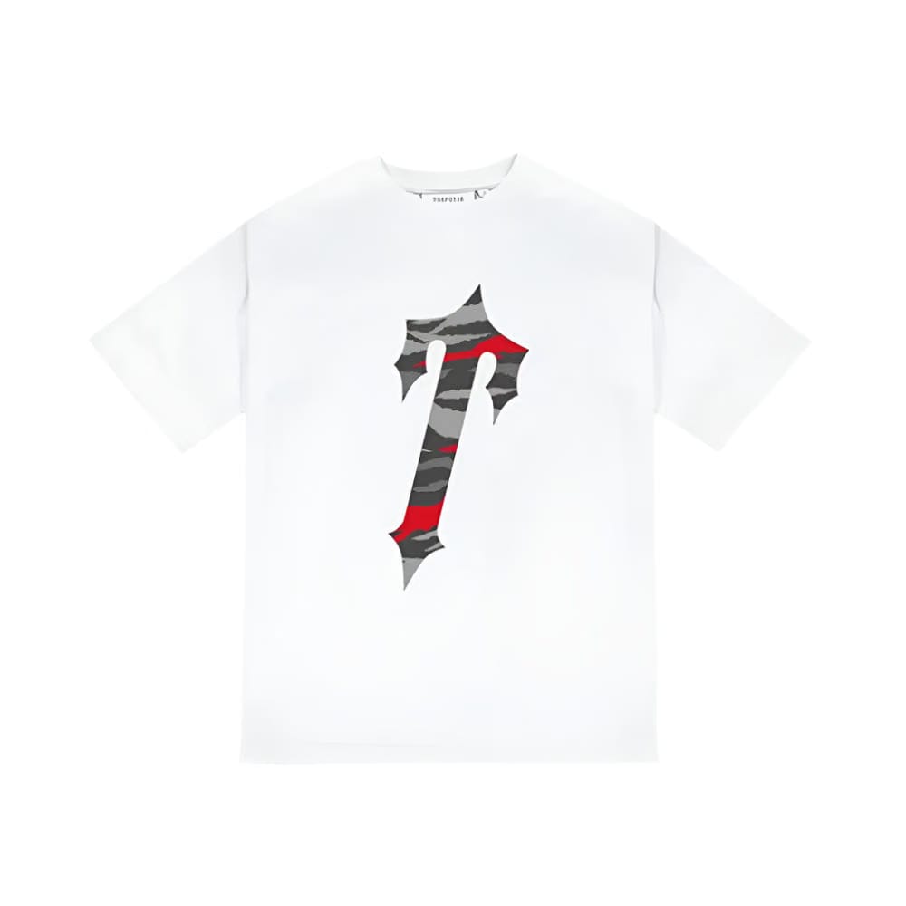 Trapstar Decoded All Terrain Tee 'White Red Camo'
