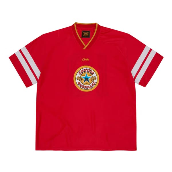 Corteiz Da Magpies Jersey 'Red'