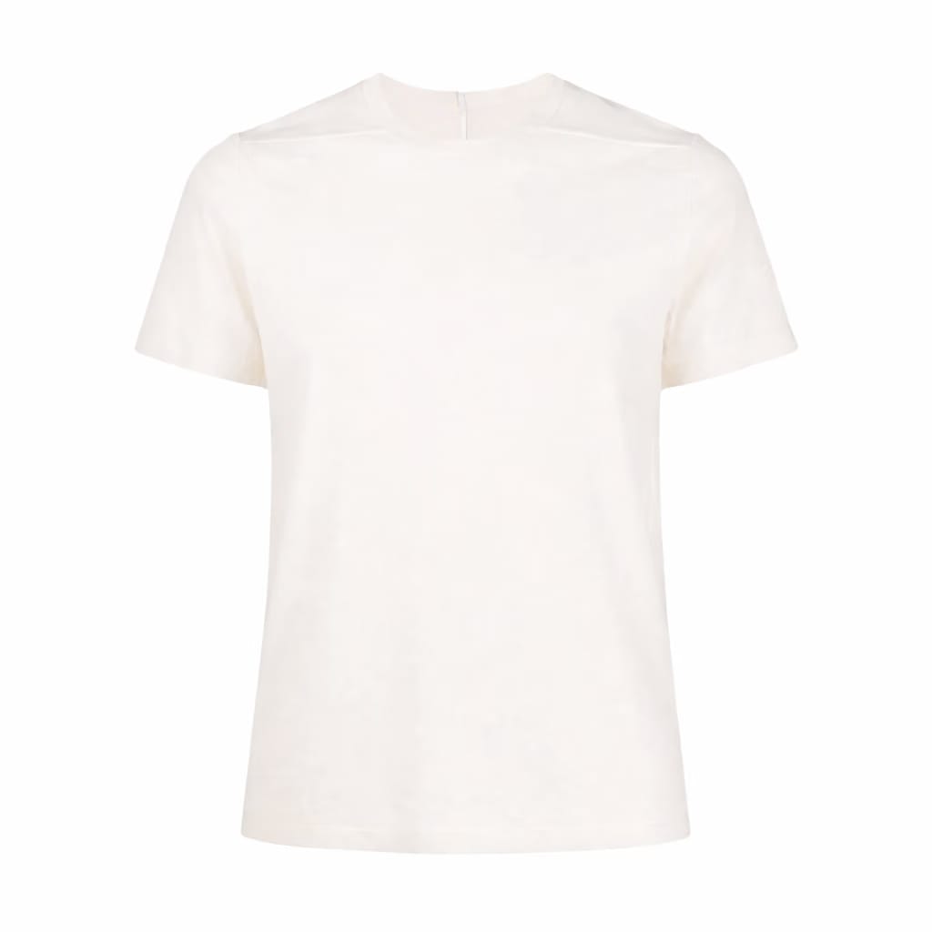 Rick Owens Mens Level Tee 'Milk'