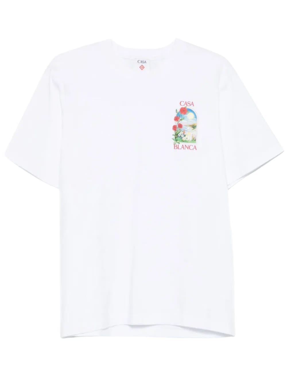 Casablanca LA Day Printed Tee 'White'
