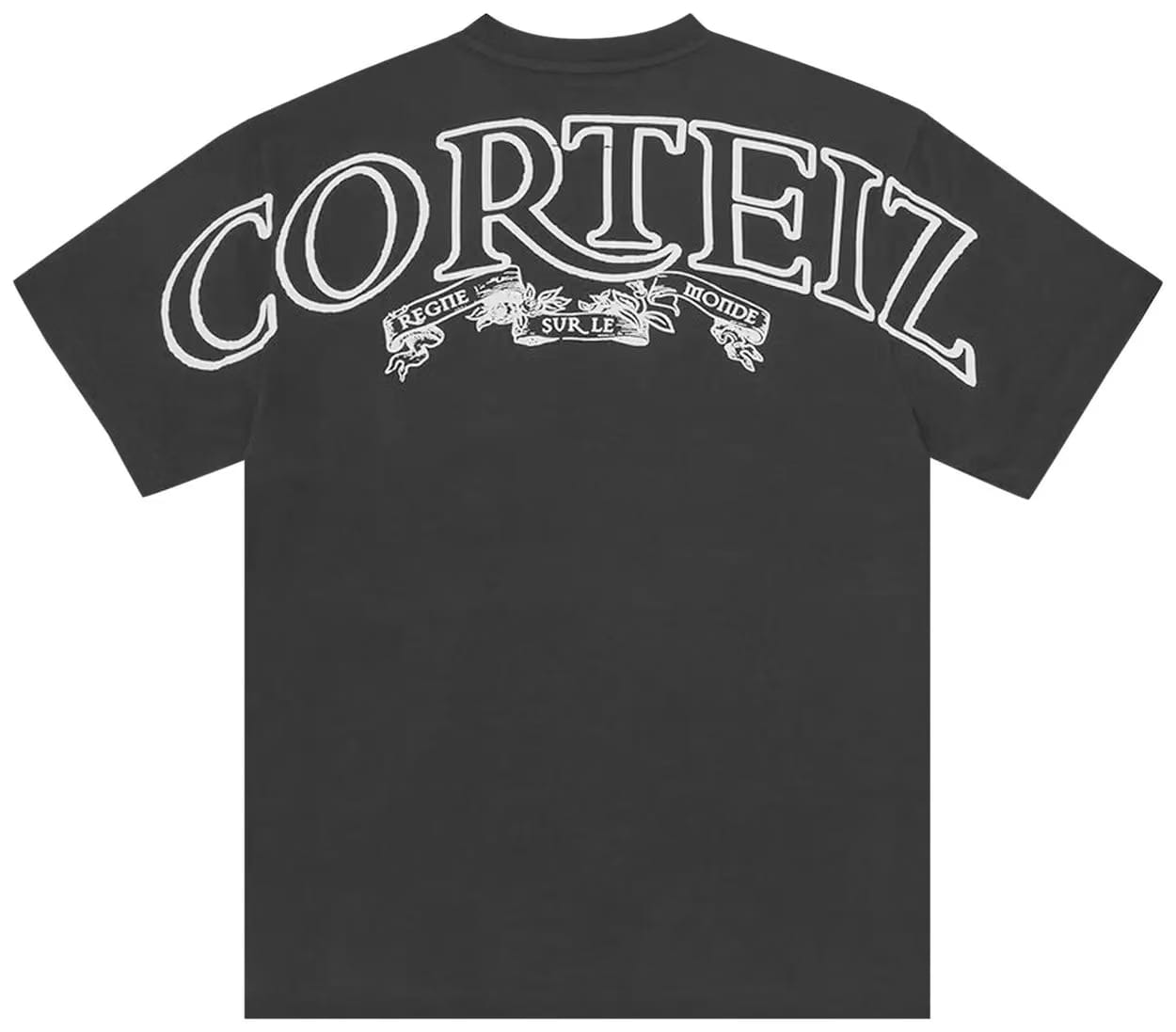 Corteiz Royale Heavyweight Tee 'Black White'