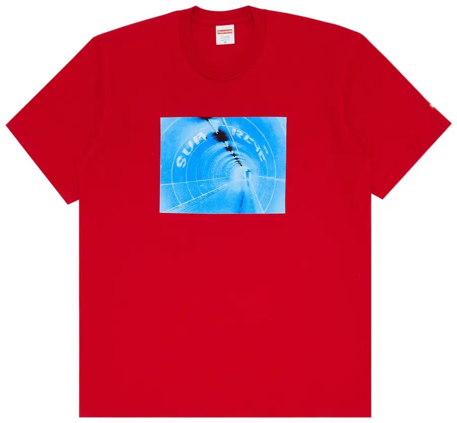 Supreme Tunnel Tee Red'