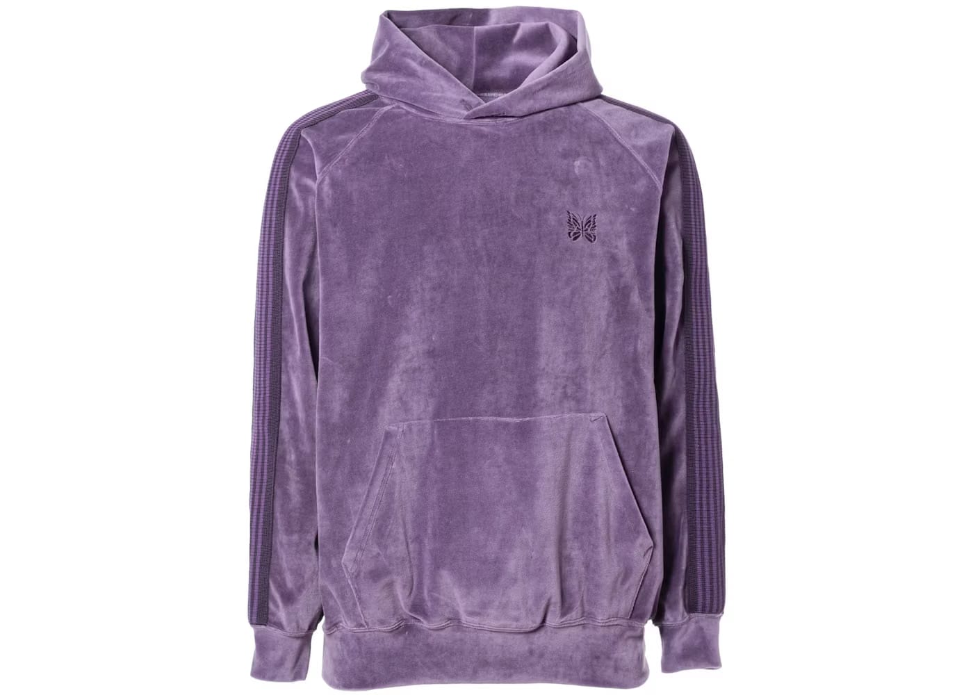 Needles Track Hoodie Velour 'Purple'