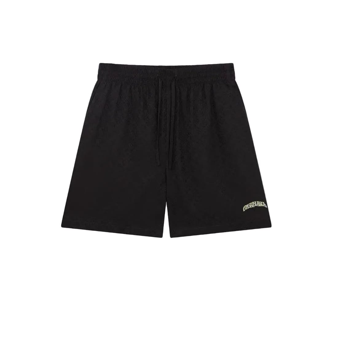Casablanca Volcano Silk Shorts 'Black'
