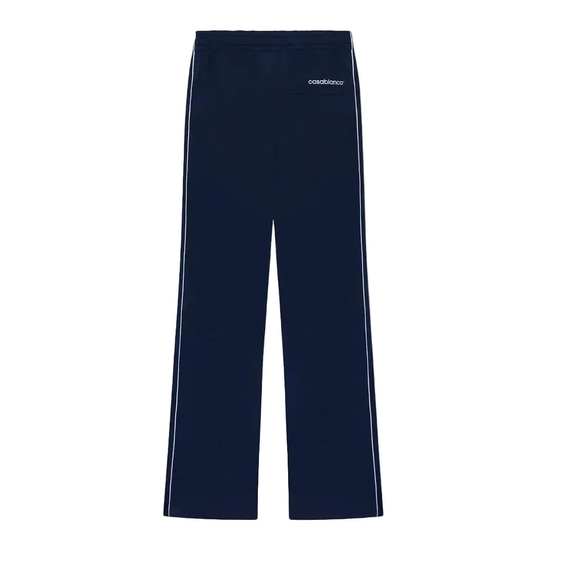 Casablanca Round Pique Track Pants 'Navy'