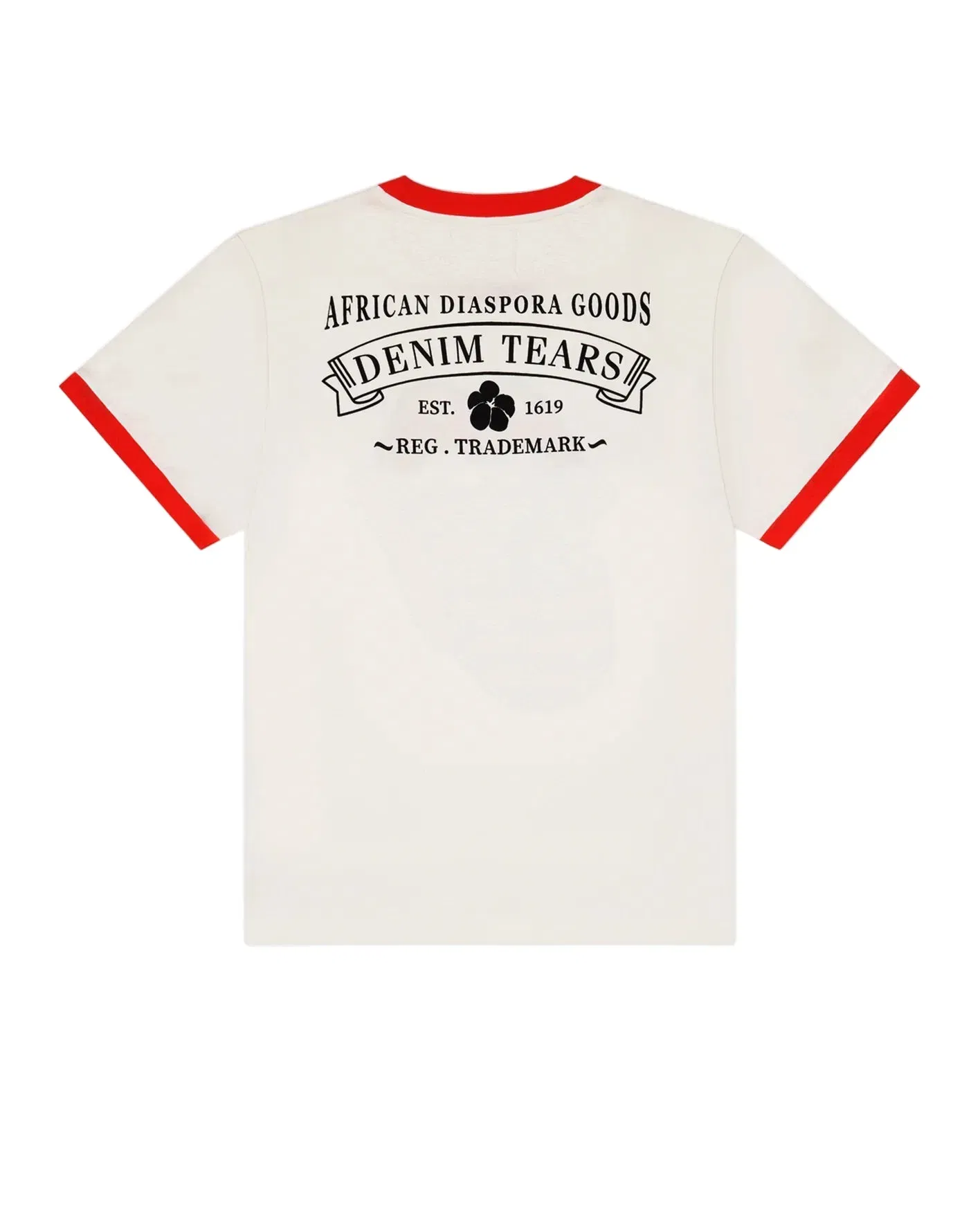 Denim Tears x Rolling Stones Ringer Tee 'White'