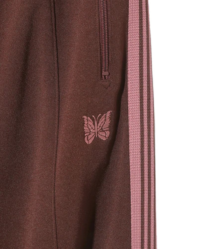 Needles HD Track Pants Poly Smooth 'Brown Pink'