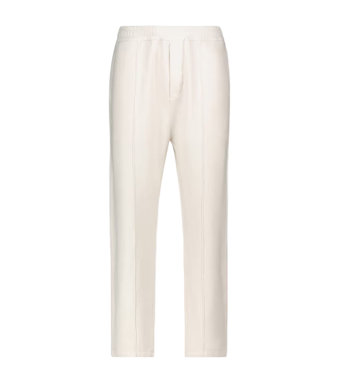 Prada Garment-Dyed Cotton Pants 'Cream'