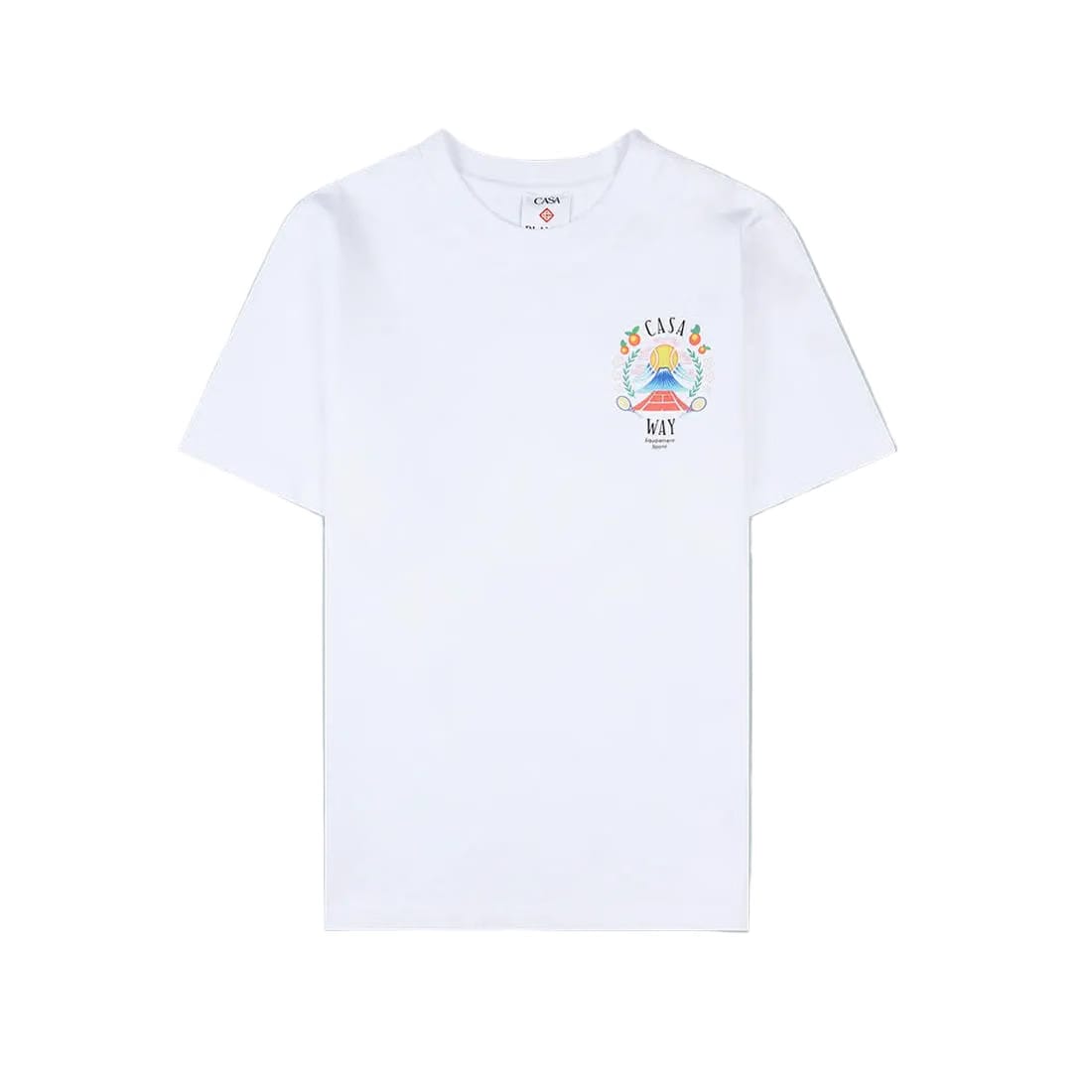 Casablanca Casa Way Mountain Printed Tee 'White'