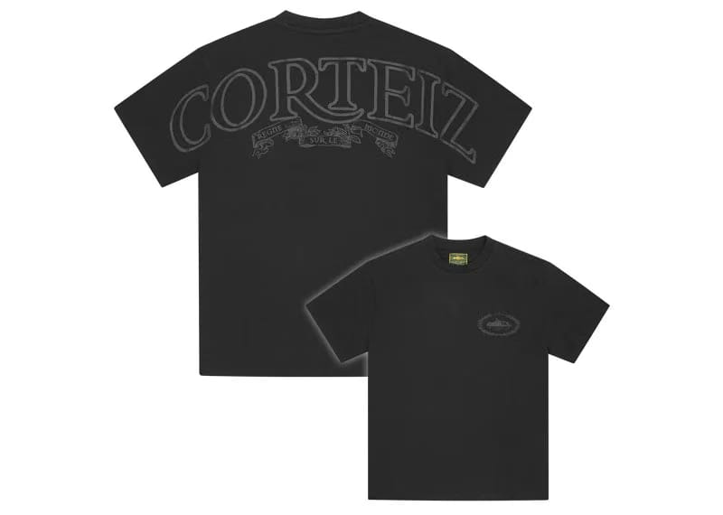 Corteiz Royale Heavyweight Tee 'Triple Black'